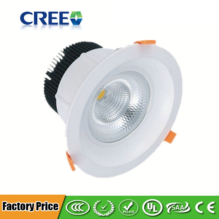 7.87" 80W LED COB stropní svítidlo – zapuštěné LED stropní svítidlo-1600LM-24/40/60° úhel rychlosti světla