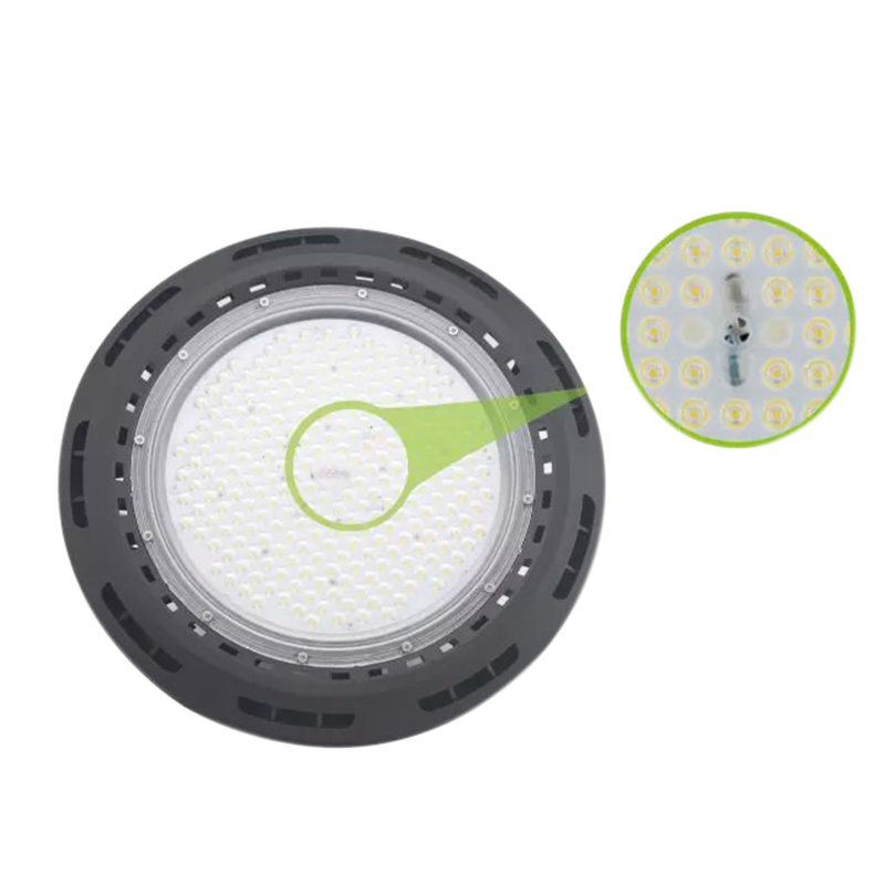 AC100-265V Nové 100-240W stmívatelné UFO LED High Bay Light, Max 20400 Lumenů, Vodotěsné IP65, Vhodné pro dílnu a továrnu AC100-265V Nové 100-240W stmívatelné UFO LED High Bay Light, Max 20400 Lumenů, Vodotěsné IP65, Vhodné pro dílnu a továrnu