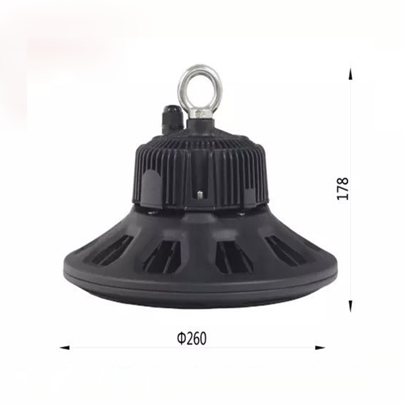 AC100-265V Nové 100-240W stmívatelné UFO LED High Bay Light, Max 20400 Lumenů, Vodotěsné IP65, Vhodné pro dílnu a továrnu AC100-265V Nové 100-240W stmívatelné UFO LED High Bay Light, Max 20400 Lumenů, Vodotěsné IP65, Vhodné pro dílnu a továrnu