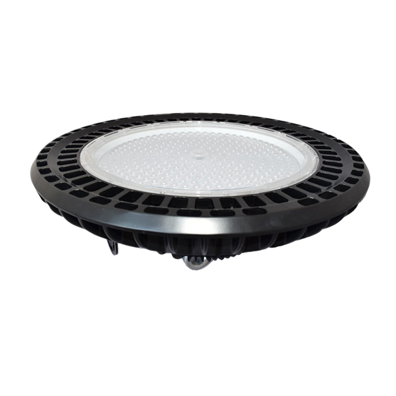 AC100-265V Nové 100-200W stmívatelné UFO LED High Bay Light, Max 16000 Lumenů, Vodotěsné IP65, Vhodné pro dílnu a továrnu