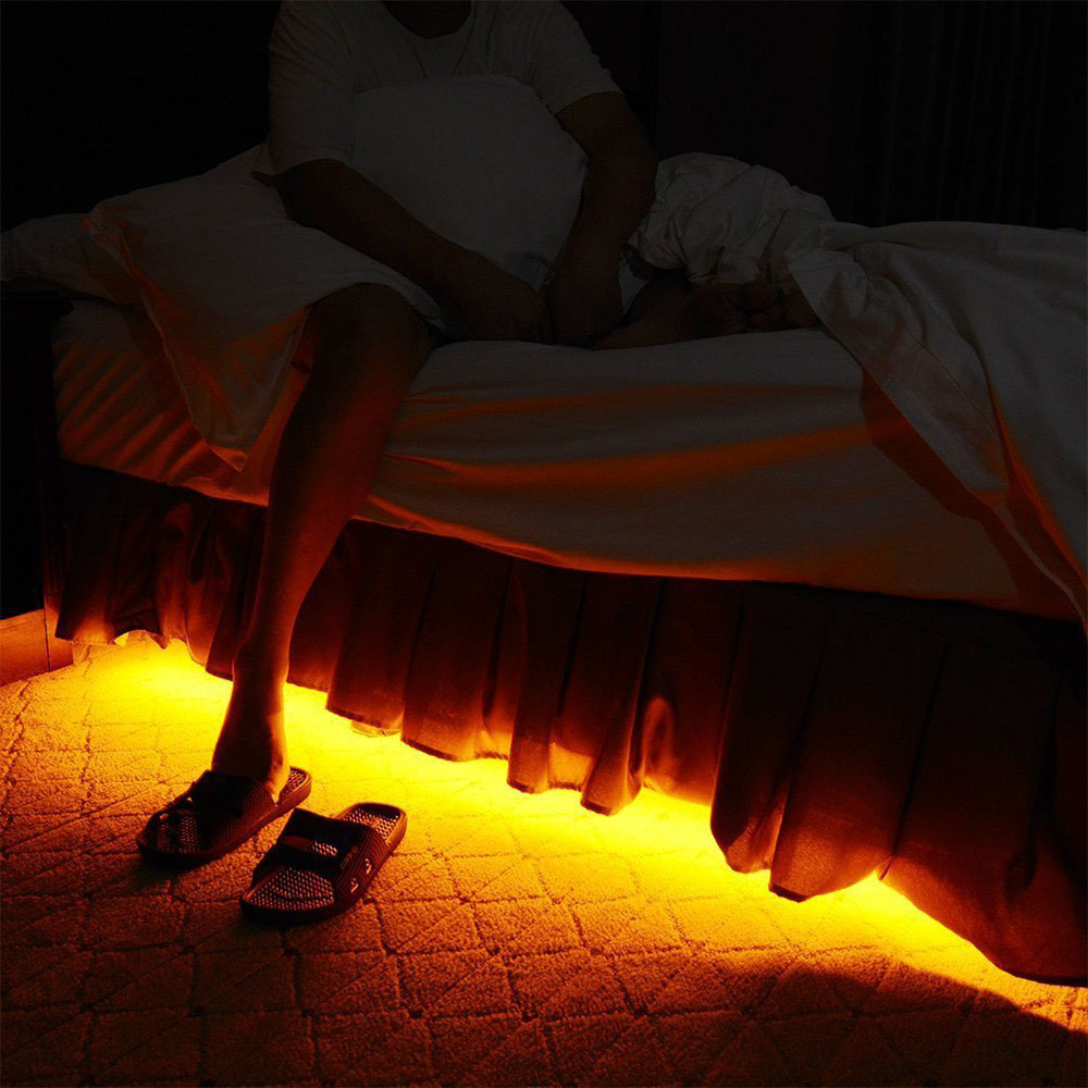 Dvoustranné noční světlo s lidským senzorem pro inteligentní postel a skříňku DC12V 2835SMD
