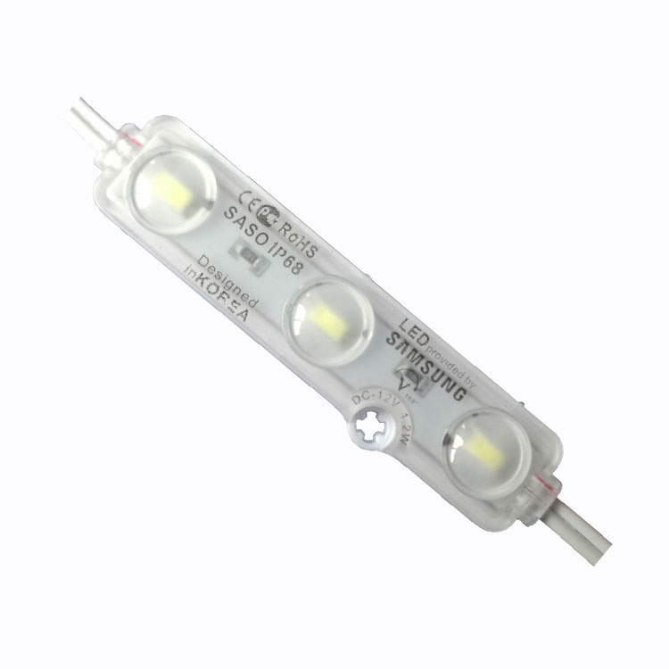 12V bílá venkovní řetězová světla SMD5730 66*15mm LED moduly, 20PCS