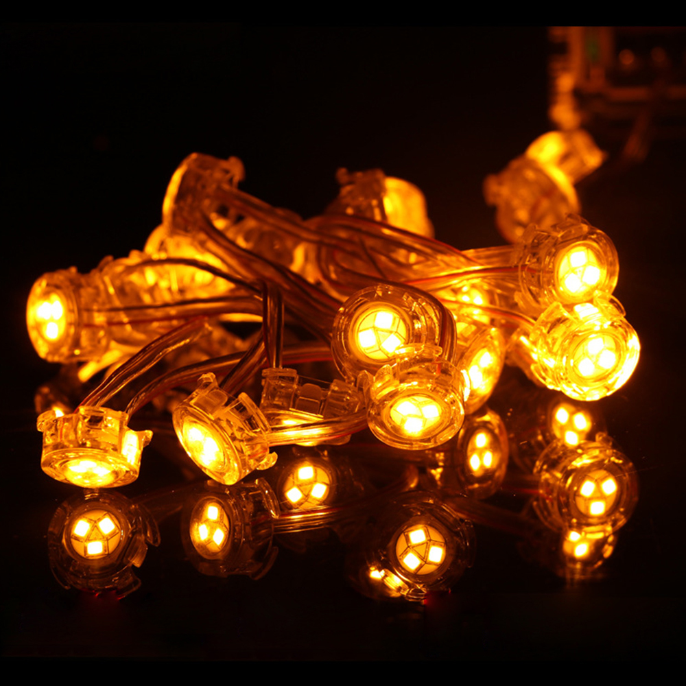 DC12V Průměr 2cm 2835SMD Jednobarevný pixelový modul Venkovní voděodolný IP67 bodové světlo LED pixelové světlo DC12V Průměr 2cm 2835SMD Jednobarevný pixelový modul Venkovní voděodolný IP67 bodové světlo LED pixelové světlo