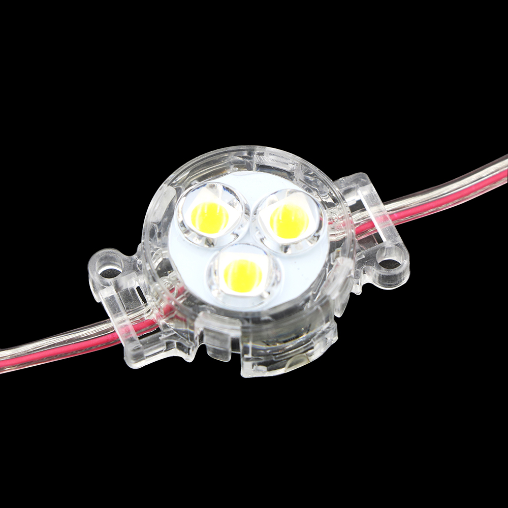 DC12V Diameter 3cm 2835/5050SMD Single color Pixel Module Outdoor Waterproof  IP67 Point Light Led Pixel Light [QCY-3CM-01]