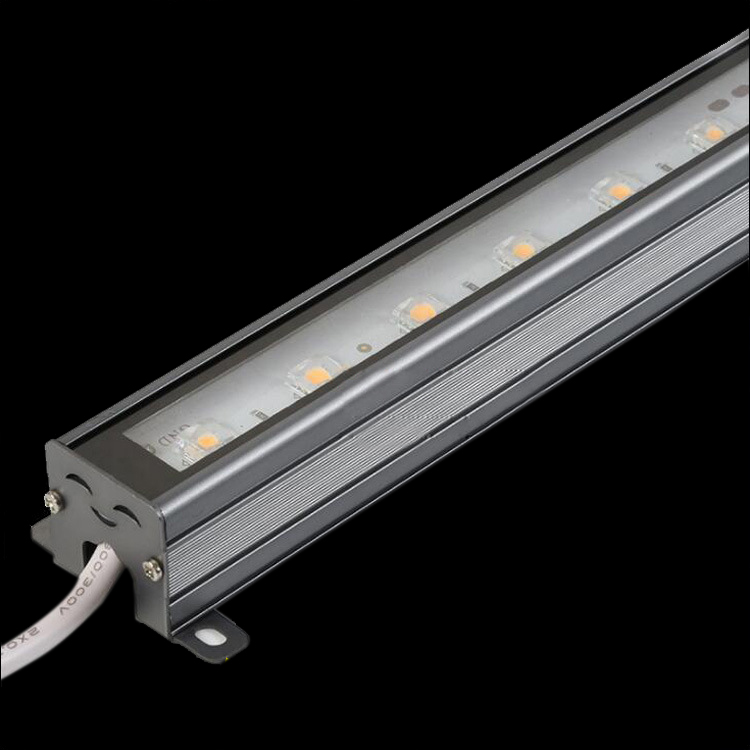 DC24V 12W 30X20mm Nízká spotřeba Bílé/žluté světlo Plnobarevné UCS1903 RGB/DMX512 Adresovatelný venkovní vodotěsný IP67 hliníkový objektiv LED Lineární světlo LED Osvětlení nástěnné podložky