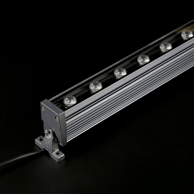 DC24V 18/24/36W 60X40mm Vysoce výkonné bílé/žluté světlo Venkovní voděodolné IP67 hliníková čočka LED osvětlení na zeď