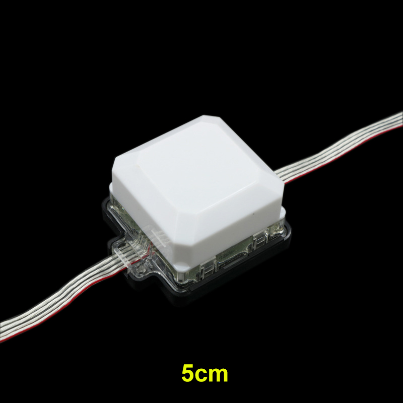 DC24V Durchmesser 5/8/10 cm 5050SMD UCS1903/DMX512 quadratisches Pixelmodul, vollfarbig, von außen gesteuert, laufende Pferdelampe, Wasserverlauf, Verfolgungsjagd, Türkopf, für den Außenbereich, wasserdicht, IP67, programmierbares digitales LED-Quadratpunktlicht, Pixellicht – 10 Lichter zum Verkauf DC24V Durchmesser 5/8/10 cm 5050SMD UCS1903/DMX512 quadratisches Pixelmodul, vollfarbig, von außen gesteuert, laufende Pferdelampe, Wasserverlauf, Verfolgungsjagd, Türkopf, für den Außenbereich, wasserdicht, IP67, programmierbares digitales LED-Quadratpunktlicht, Pixellicht – 10 Lichter zum Verkauf