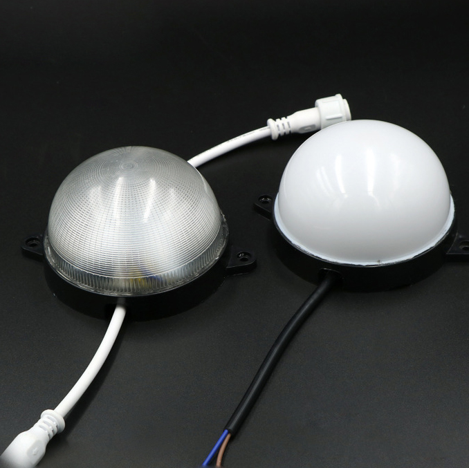 DC24V Průměr 8/10/15 cm 5050SMD DMX512 Kulatý pixelový modul Plnobarevný vnější ovládání Běžící koňská lampa Vodotěsné IP67 Programovatelné digitální LED bodové bodové pixelové kulaté světlo-10 světel na prodej