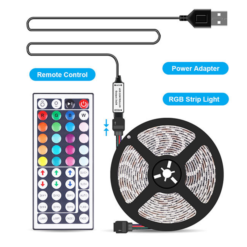 DC5V 3.28ft/1M 5050RGB TV Hintergrund USB Mobile LED Lichtleiste Kit Epoxidharz 30LEDs/M, flexible mehrfarbige Lichtleiste DC5V 3.28ft/1M 5050RGB TV Hintergrund USB Mobile LED Lichtleiste Kit Epoxidharz 30LEDs/M, flexible mehrfarbige Lichtleiste