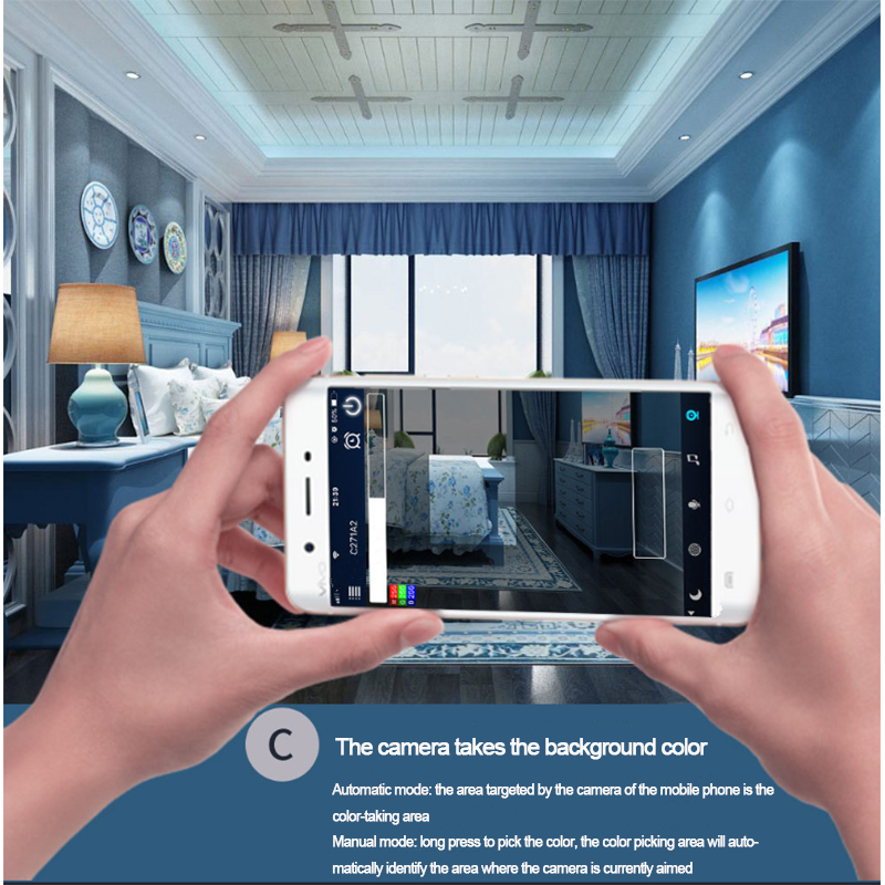 16.4ft vícebarevná RGB LED pásová osvětlovací sada, WiFi ovládání 16.4ft vícebarevná RGB LED pásová osvětlovací sada, WiFi ovládání