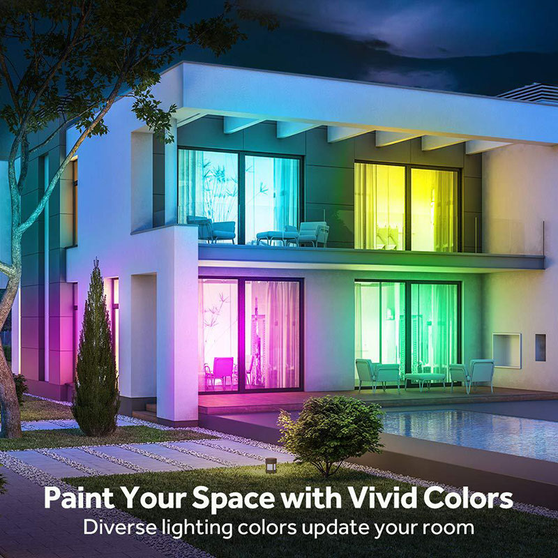 DC12V 16.4ft/5M 5050RGB vícebarevná sada flexibilních LED světelných proužků, 30LEDs/M, markýza se 44 klávesovými ovladači světelných proužků DC12V 16.4ft/5M 5050RGB vícebarevná sada flexibilních LED světelných proužků, 30LEDs/M, markýza se 44 klávesovými ovladači světelných proužků