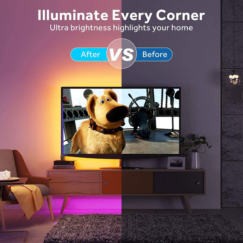 DC12V 32.8 stop/10 m 5050RGB Symphony LED světelný pásek Sada s mini 14klíčovým ovladačem, 30 LED/m, flexibilní světelný pás DC12V 32.8 stop/10 m 5050RGB Symphony LED světelný pásek Sada s mini 14klíčovým ovladačem, 30 LED/m, flexibilní světelný pás