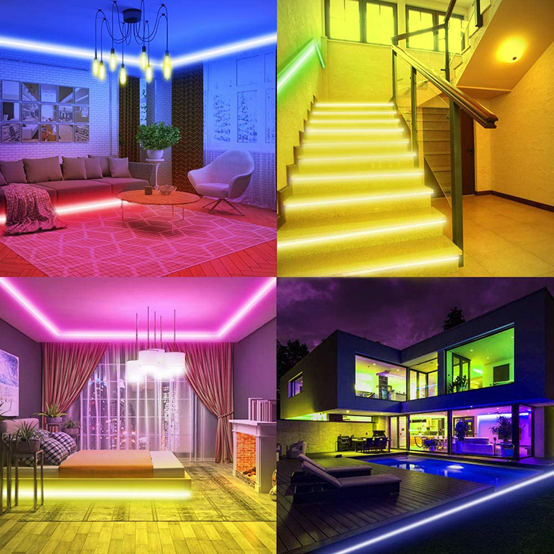 DC5V 3.28ft/1M 5050RGB USB Mehrfarbiges LED-Lichtleisten-Set mit 3-Tasten-Controller, 30LEDs/M, TV-Hintergrundlichtleiste DC5V 3.28ft/1M 5050RGB USB Mehrfarbiges LED-Lichtleisten-Set mit 3-Tasten-Controller, 30LEDs/M, TV-Hintergrundlichtleiste
