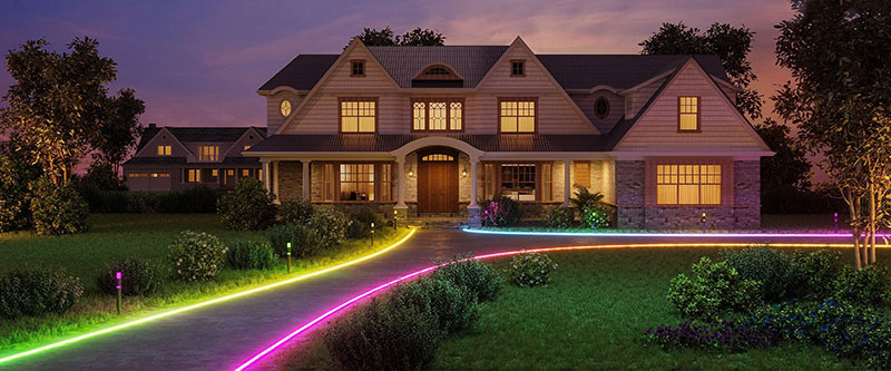 Venkovní adresovatelné neonové světlo RGB LED