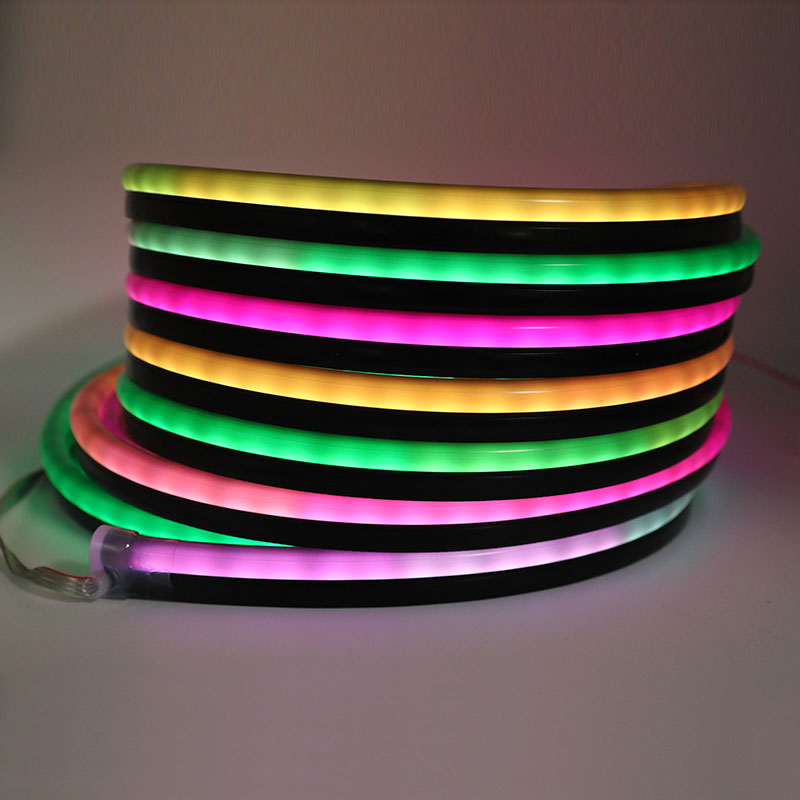 16-65ft adresovatelná sada RGB neonové světlo Dream Color Vodotěsné IP68 DC24V Ws2811 TM1934 Vlastní flexibilní neonové lano pro osvětlení bazénových kamionů 16-65ft adresovatelná sada RGB neonové světlo Dream Color Vodotěsné IP68 DC24V Ws2811 TM1934 Vlastní flexibilní neonové lano pro osvětlení bazénových kamionů