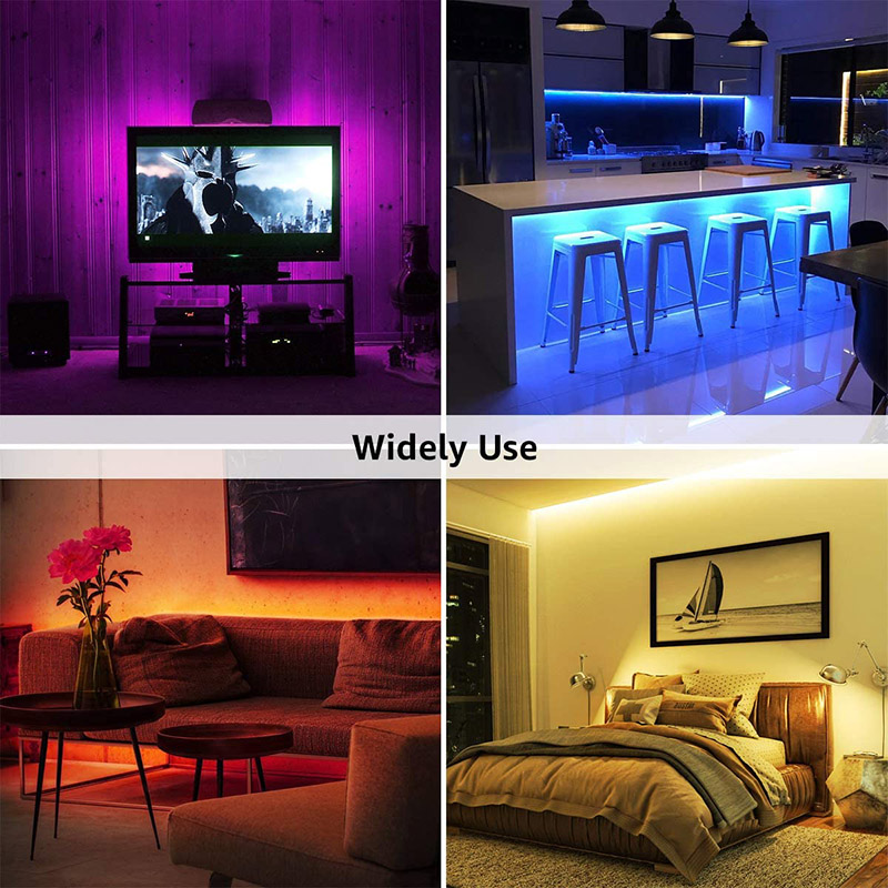 DC12V 16.4 stop/5M 3528RGB Flexibilní sada LED světelných pásů, 60 LED/M, vícebarevný markýz s 24 klávesami/44 klávesami dálkový ovladač DC12V 16.4 stop/5M 3528RGB Flexibilní sada LED světelných pásů, 60 LED/M, vícebarevný markýz s 24 klávesami/44 klávesami dálkový ovladač