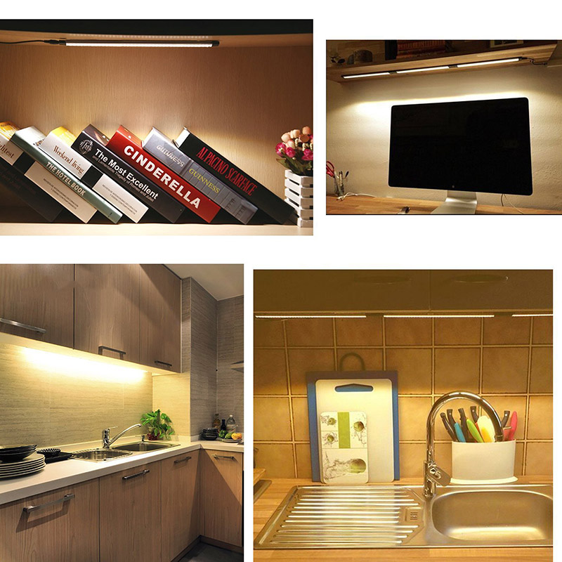 DC12V 42LEDs/PCS Knopf-Dimmschrank-LED-Lichtleisten-Kit, 3PCS menschlicher Körper-Induktionsschalter Kleiderschrank-Lichtleiste DC12V 42LEDs/PCS Knopf-Dimmschrank-LED-Lichtleisten-Kit, 3PCS menschlicher Körper-Induktionsschalter Kleiderschrank-Lichtleiste