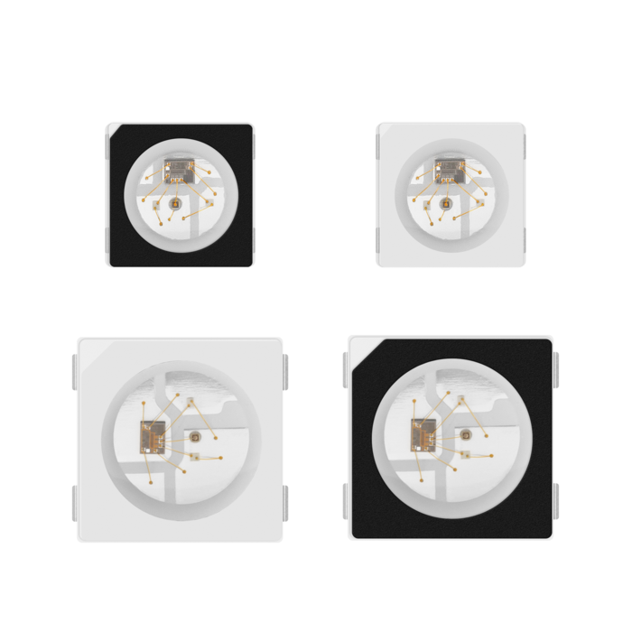 SK6812 RGB 3535/5050SMD Digitální inteligentní adresovatelný LED čip, DIY LED čip, 100ks v prodeji