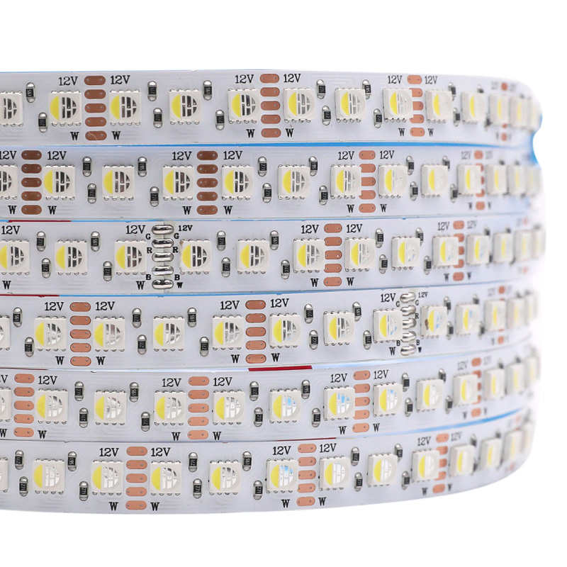 12V 4v1 RGBW LED páskové světlo 108 LED na metr 12V 4v1 RGBW LED páskové světlo 108 LED na metr