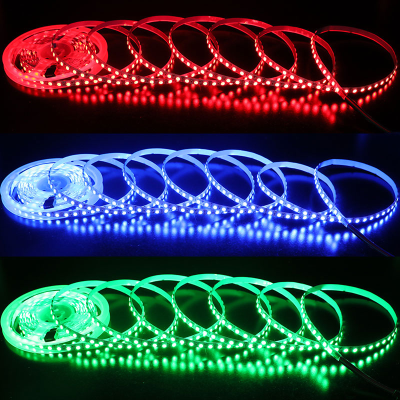 12V 8mm 480LEDs 5050 LED RGB Strip 5m Per Roll