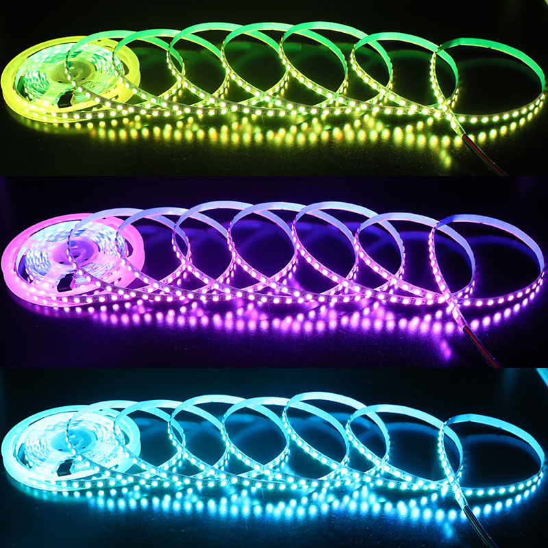 12V 8mm 480LEDs 5050 LED RGB Strip 5m Per Roll