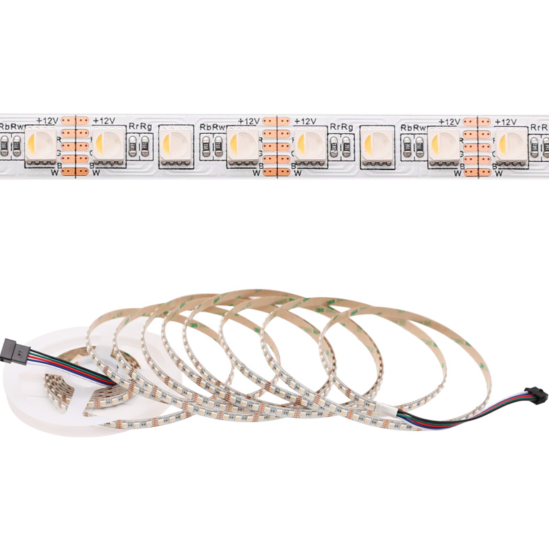 12V 8mm schmales, dichtes 600 SMD 4040 RGBW LED-Lichtband 12V 8mm schmales, dichtes 600 SMD 4040 RGBW LED-Lichtband