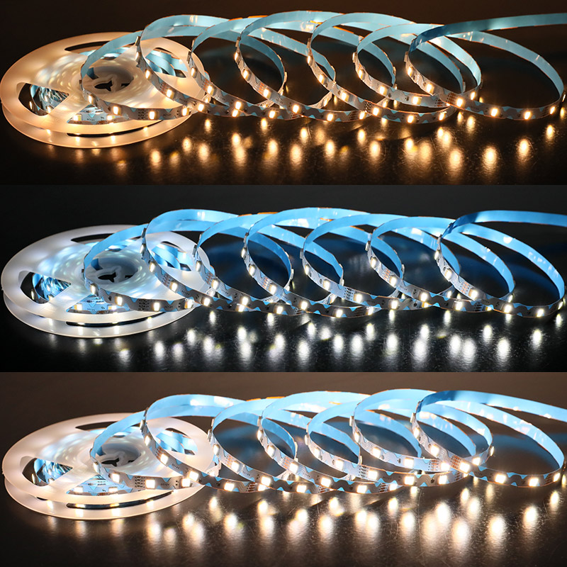 12V 240 Světla CCT Nastavitelná teplota barev S LED Channel Signage Strip 12V 240 Světla CCT Nastavitelná teplota barev S LED Channel Signage Strip
