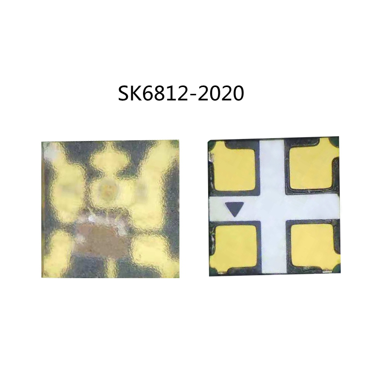 SK6812/SK6813/SK9822/ RGB 2020SMD Digitaler intelligenter adressierbarer LED-Chip, DIY-LED-Chip, 100 Stück im Angebot