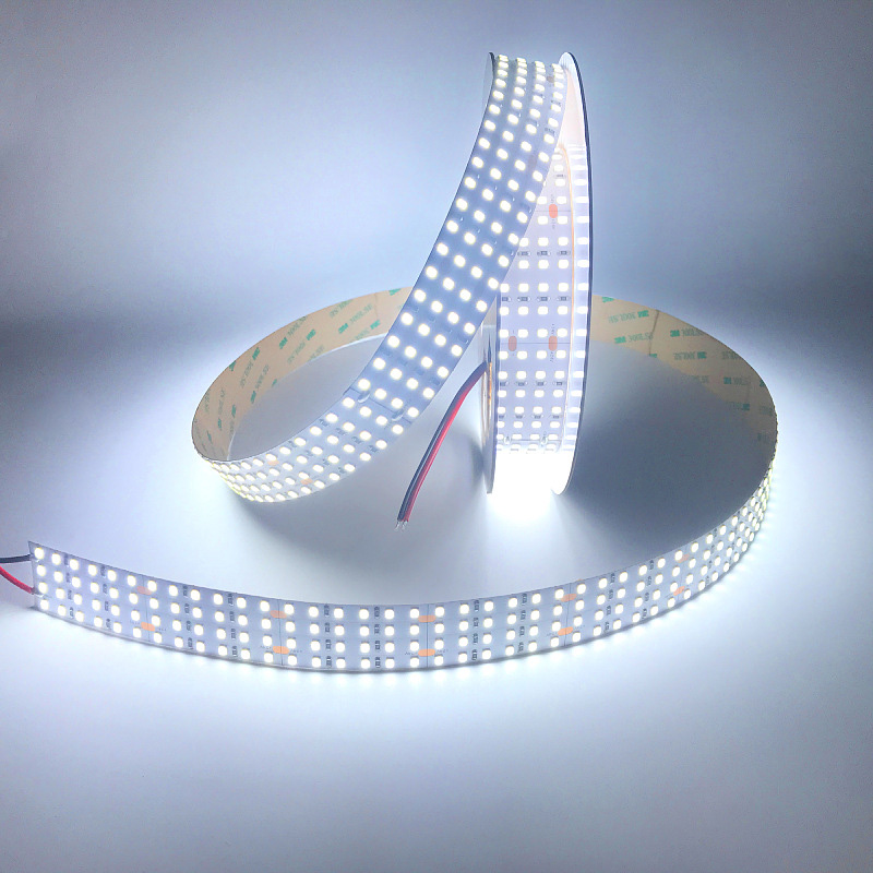 24V 2835 480 LEDs Per Meter Bright Quad Row LED Light Strip 5m