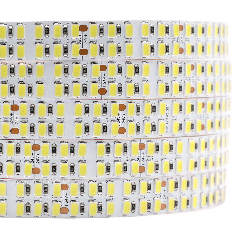 24V Dual Row 288D Nejjasnější LED pásek SMD 5630 s dvojitou hustotou 24V Dual Row 288D Nejjasnější LED pásek SMD 5630 s dvojitou hustotou