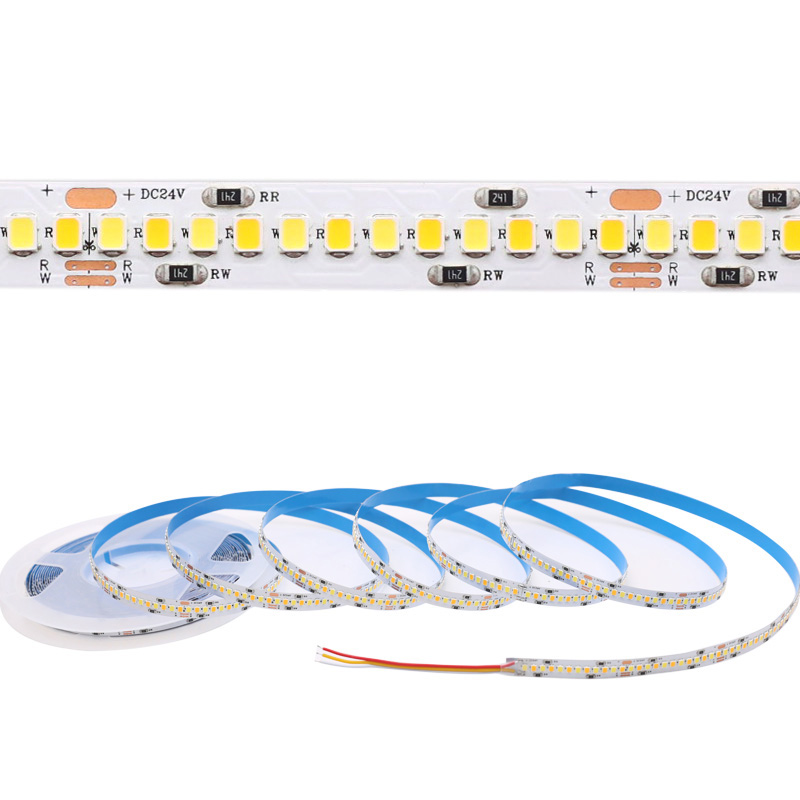 240LEDs/m Nejvyšší hustota 2835 LED pásek s nastavitelnou teplotou barev 240LEDs/m Nejvyšší hustota 2835 LED pásek s nastavitelnou teplotou barev