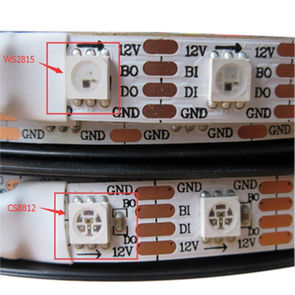 CS8812 RGB 5050SMD Digitaler intelligenter adressierbarer LED-Chip, DIY-LED-Chip, 1000 Stück im Angebot CS8812 RGB 5050SMD Digitaler intelligenter adressierbarer LED-Chip, DIY-LED-Chip, 1000 Stück im Angebot