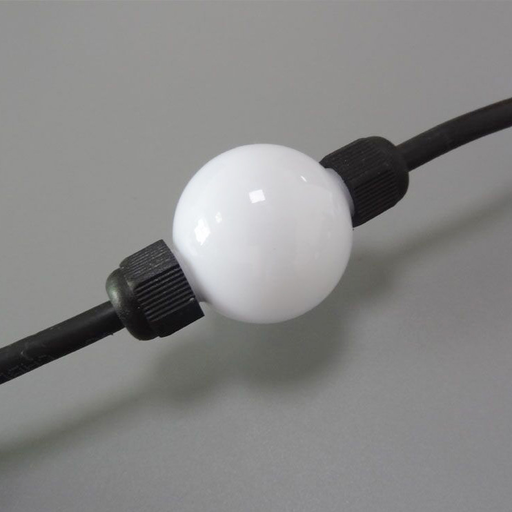 DC12V/24V 50mm 6 led 360 stupňů 20 kuliček/struna 3D LED pixelový kulový světelný zdroj, 3D světelná koule, bodový světelný zdroj, 3D křišťálové pixelové světlo DC12V/24V 50mm 6 led 360 stupňů 20 kuliček/struna 3D LED pixelový kulový světelný zdroj, 3D světelná koule, bodový světelný zdroj, 3D křišťálové pixelové světlo