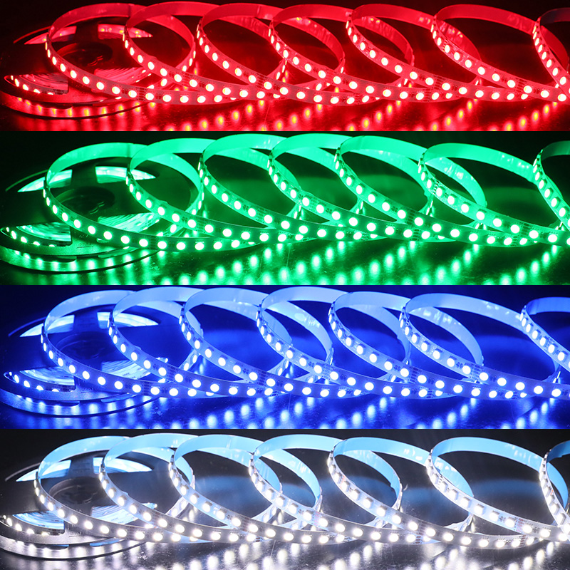 24V 10mm 4 In 1 RGBW LED Strip 480 Lights 16ft Roll