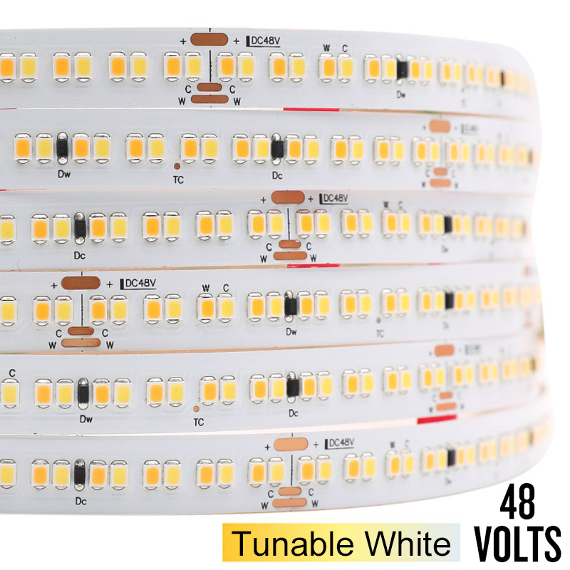 48V Extra dlouhý 40m 130ft LED pásek s nastavitelnou teplotou barev 48V Extra dlouhý 40m 130ft LED pásek s nastavitelnou teplotou barev