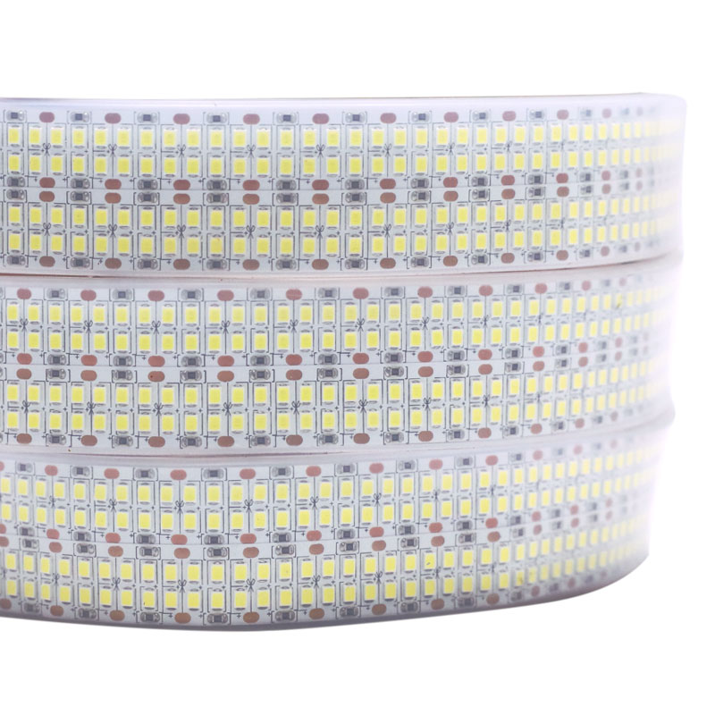 6000K / 3000K Čtyřřadý 12V super jasný LED pásek Světlo IP67 Vodotěsné 6000K / 3000K Čtyřřadý 12V super jasný LED pásek Světlo IP67 Vodotěsné
