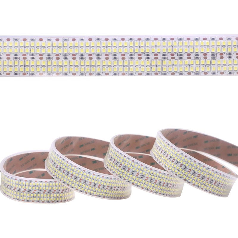 6000K / 3000K Čtyřřadý 12V super jasný LED pásek Světlo IP67 Vodotěsné 6000K / 3000K Čtyřřadý 12V super jasný LED pásek Světlo IP67 Vodotěsné