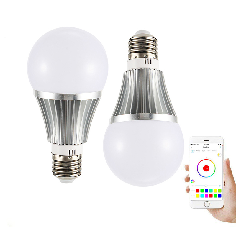 Lampadina intelligente E27 Ac 85-265V Led 15W CCT Rgb Lampada App Controllo  Illuminazione Ambientale per Home Decor Tuya