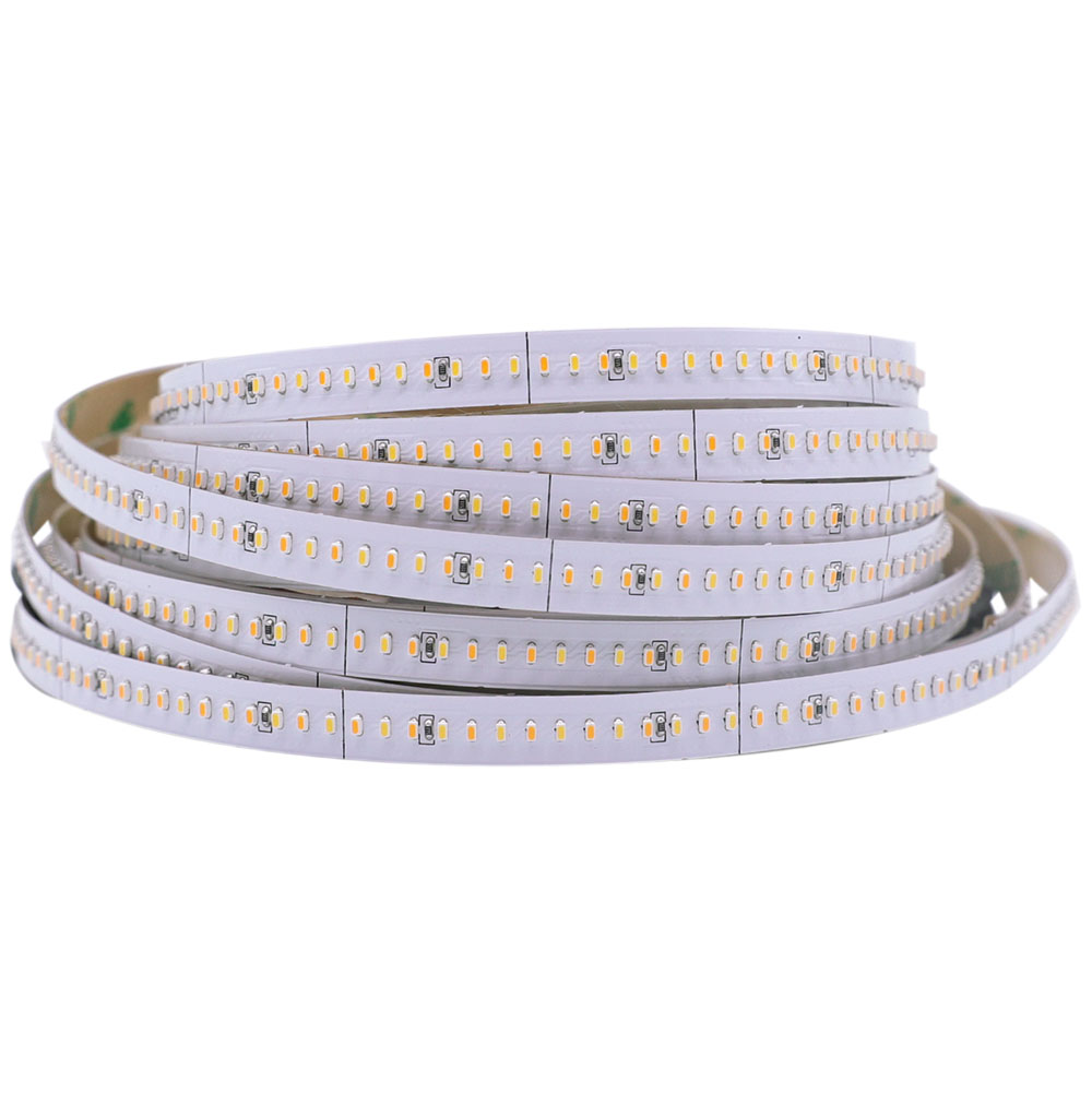 High CRI 95 2110SMD 308LEDs Laditelná bílá CCT LED pásková světla - DC24V Pure White + Teplá bílá LED světla High CRI 95 2110SMD 308LEDs Laditelná bílá CCT LED pásková světla - DC24V Pure White + Teplá bílá LED světla
