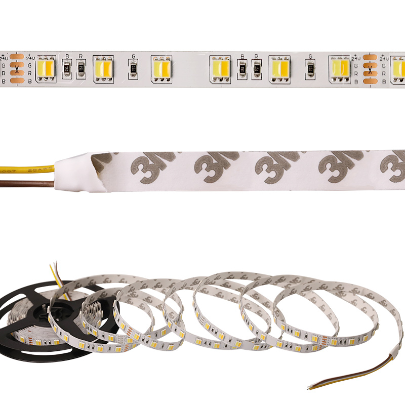 DC12V/24V 5050SMD 300LED 2v1 Flexibilní LED světelný pás – čistě bílá + teplá bílá DC12V/24V 5050SMD 300LED 2v1 Flexibilní LED světelný pás – čistě bílá + teplá bílá