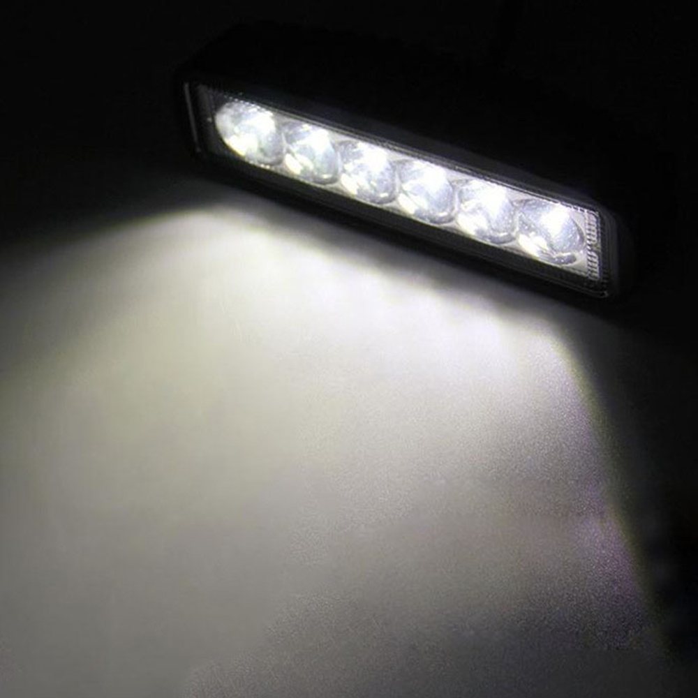 DC12-24V 6LED 18W 6palcová pracovní svítilna do auta LED reflektory pro nákladní vozidla upravené lampy Ultratenké proužky DC12-24V 6LED 18W 6palcová pracovní svítilna do auta LED reflektory pro nákladní vozidla upravené lampy Ultratenké proužky