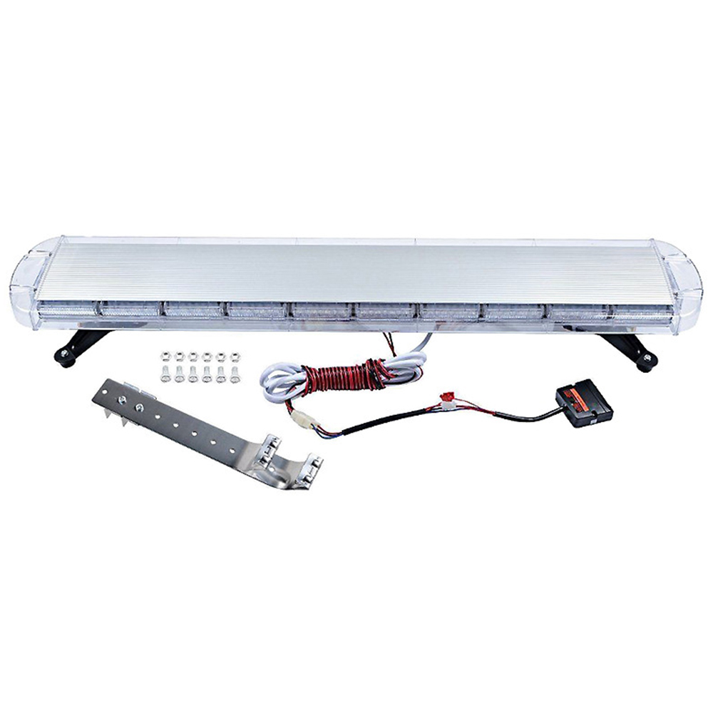 DC12-24V 88LED 88W 47palcové výstražné světlo pro dlouhou řadu automobilu ultratenké se stroboskopickým světlem Dopravní technika Světla otevřeného okruhu na střeše auta