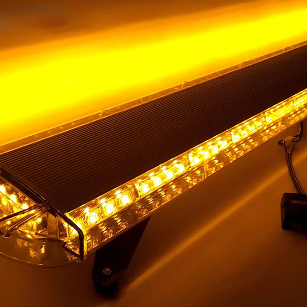 DC12-24V 88LED 88W 47palcové výstražné světlo pro dlouhou řadu automobilu ultratenké se stroboskopickým světlem Dopravní technika Světla otevřeného okruhu na střeše auta
