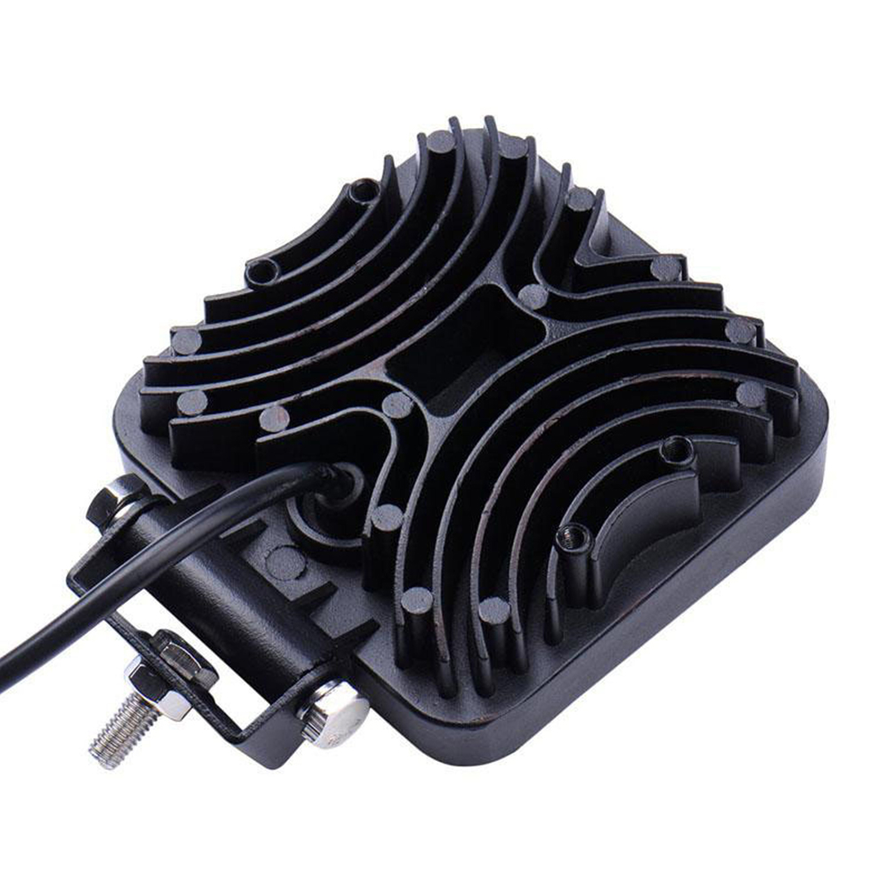 DC12-24V 9LED 27W 4palcové pracovní světlo Čtvercové terénní vozidlo Horní reflektor Široká tlaková síť pro nákladní vozidla Bílé světlo Searchlight DC12-24V 9LED 27W 4palcové pracovní světlo Čtvercové terénní vozidlo Horní reflektor Široká tlaková síť pro nákladní vozidla Bílé světlo Searchlight