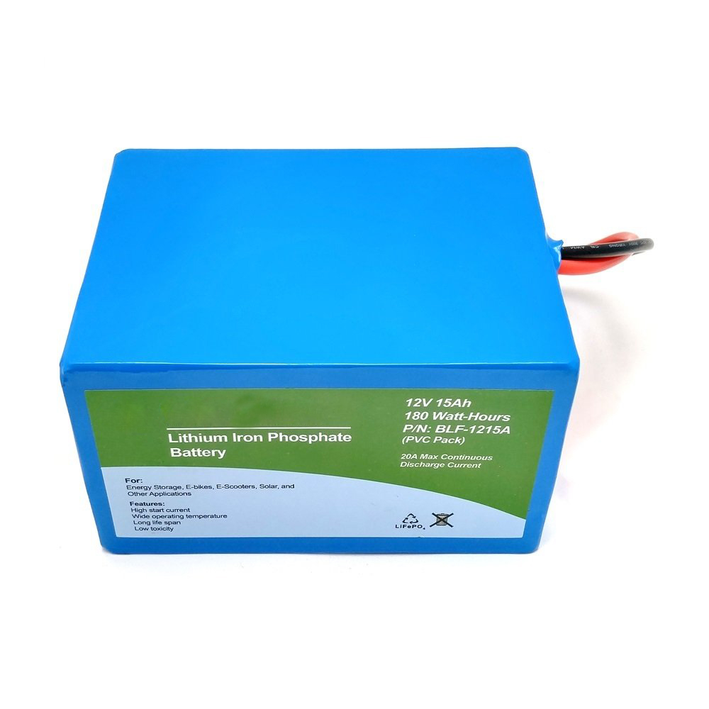 DC12V 15Ah 180W Lithiumbatterie für LED-Streifenlicht, wiederaufladbares tragbares bewegliches LED-Netzteil