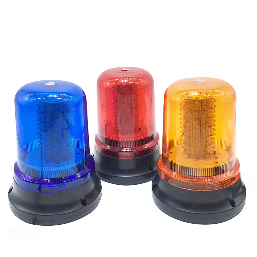 DC12V/24V 120LEDs 12W výstražné světlo do auta Bezpečnost nouzové vozidlo Magnetické otočné světlo Stroboskop Střešní světlo
