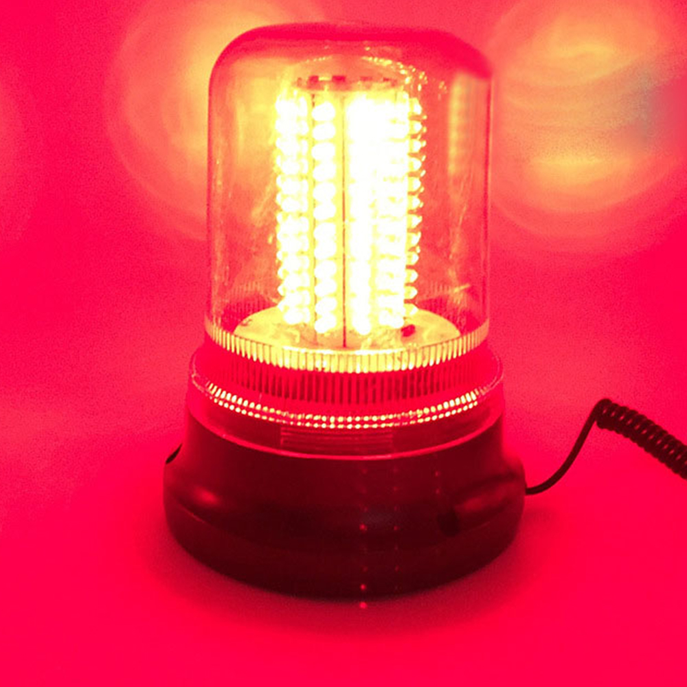 DC12V/24V 120LEDs 12W výstražné světlo do auta Bezpečnost nouzové vozidlo Magnetické otočné světlo Stroboskop Střešní světlo