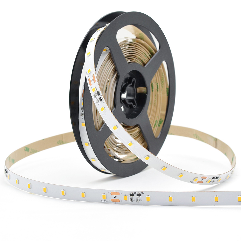 DC24V 2835SMD CRI 90 LED 64LEDs/M Flexibilní LED páskové světlo – vysoce účinné LED páskové světlo s konstantním proudem DC24V 2835SMD CRI 90 LED 64LEDs/M Flexibilní LED páskové světlo – vysoce účinné LED páskové světlo s konstantním proudem