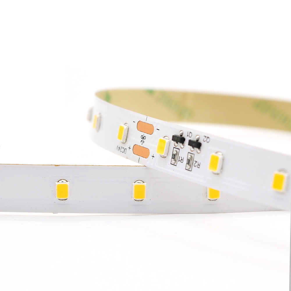 DC24V 2835SMD CRI 90 LED 64LEDs/M Flexibilní LED páskové světlo – vysoce účinné LED páskové světlo s konstantním proudem DC24V 2835SMD CRI 90 LED 64LEDs/M Flexibilní LED páskové světlo – vysoce účinné LED páskové světlo s konstantním proudem