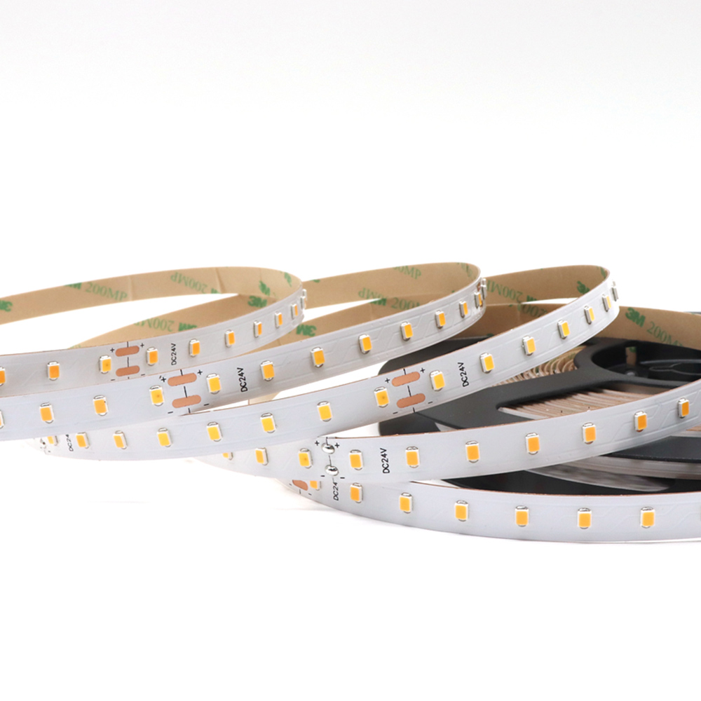 DC24V 2835SMD 80LEDs/M Vestavěné páskové světlo s konstantním proudem – vysoce účinné flexibilní LED světlo